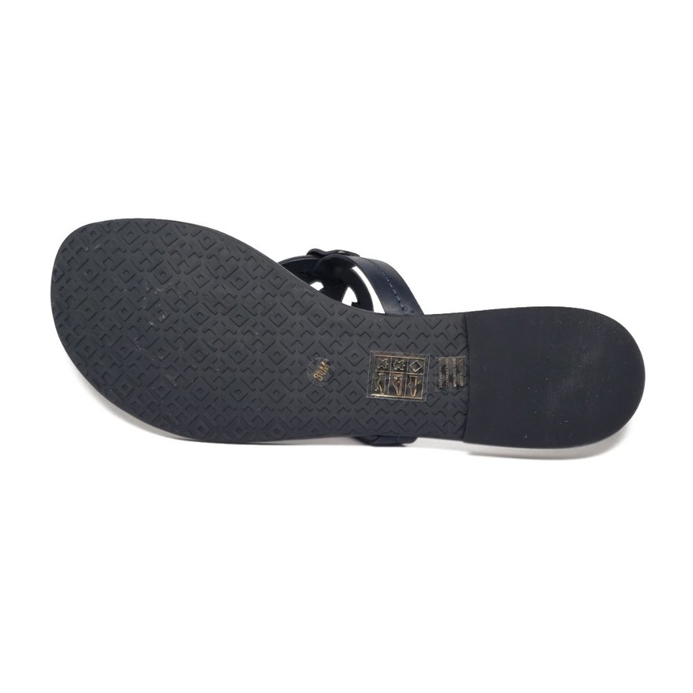 Tory Burch Metal Miller Sandals in Navy Size 8 - Picture 8 of 8